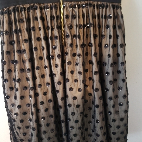 Eliza J. Dot Sequined Belted Sheath Dress - Picture 7 of 7